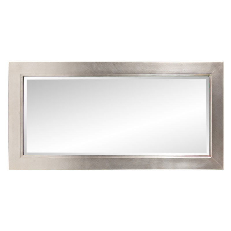 Miroir biseauté moderne et contemporain Dhaval, 30 po x 60 po