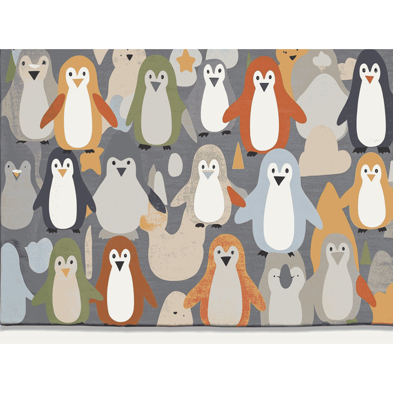 Tapis pour enfants East Urban Home, Rectangle 4pi x 6 pi