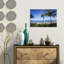 Palm Tree Lined Beach, Maui, Hawaii, USA by Panoramic Images - Wrapped Canvas Print-1572000313