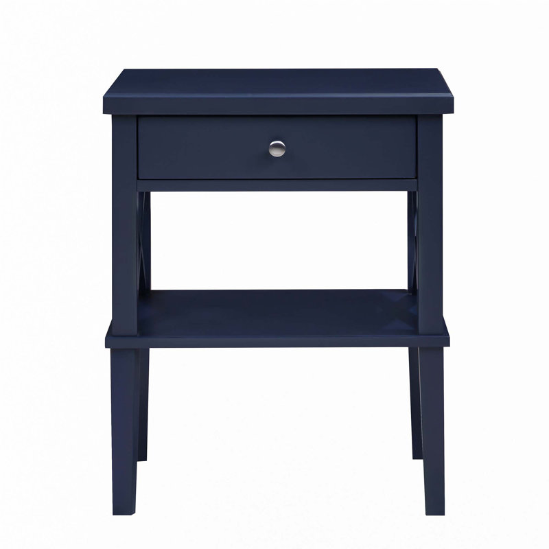 Table de chevet, Bleu très foncé