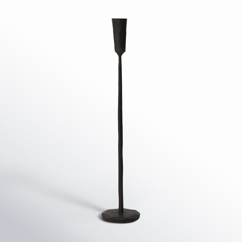 15.75" Metal Tabletop Candlestick