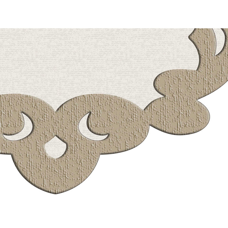 Heineman 2 Piece Bath Mat Set, Beige