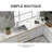 30 Inch Undermount Sink - 30"X18"X10" Undermount Stainless Steel Kitchen Sink 16 Gauge 10 Inch Deep Single Bowl Kitchen Sink Basin