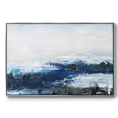 «Mysterious Sea I», toile encadrée de qualité supérieure - prête à être accrochée