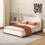 Lit tapissier Boucle, double