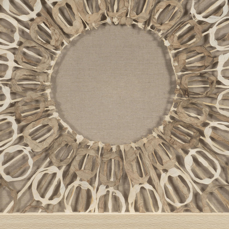 Handmade Abstract Wall Decor on Paper