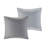 Elegant Grey Bedding Set, Polyester Comforter 8-piece Cal King For Home Decor