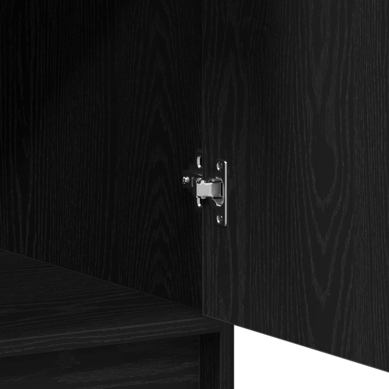 40cm Sideboard, Black Oak