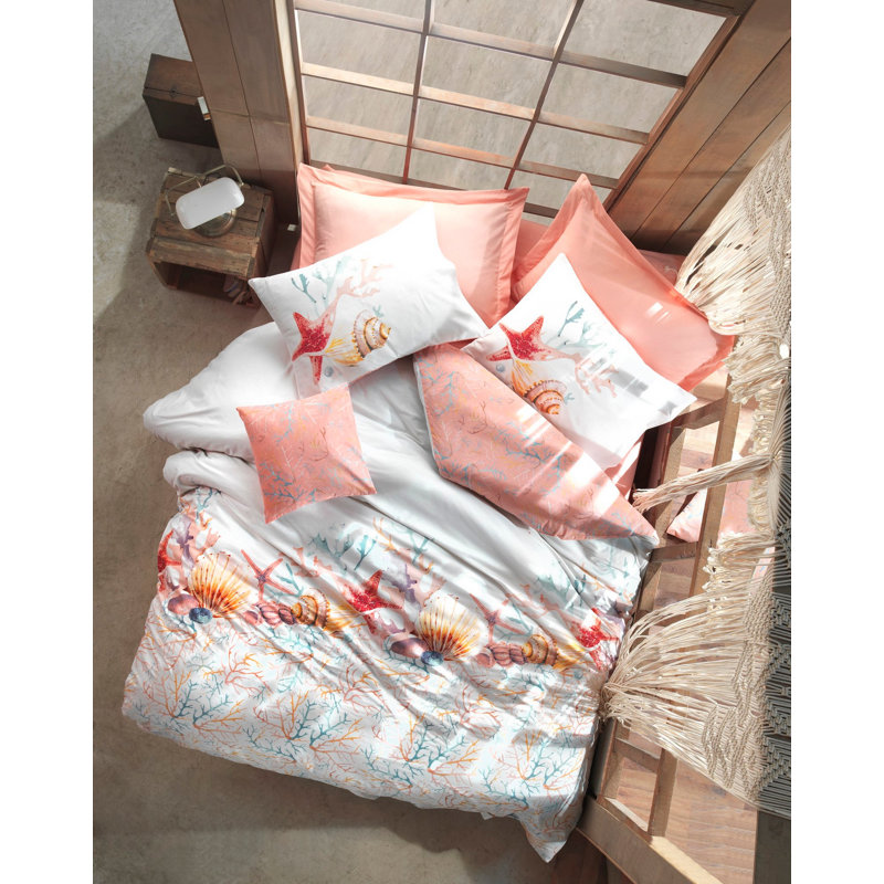 Cotton Abstract Duvet Cover