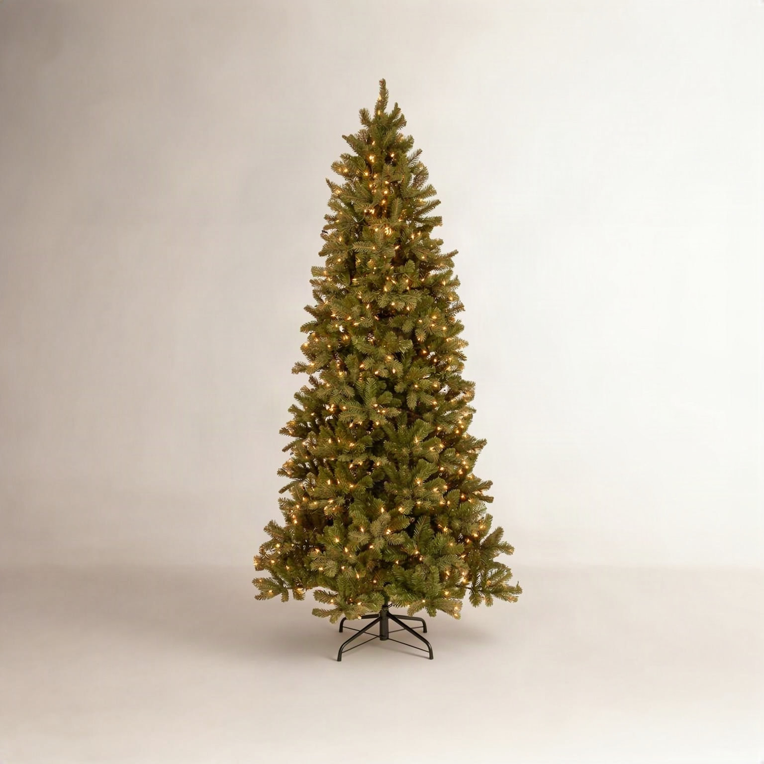 Pre-Lit Fir Christmas Tree, 9'