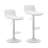 Alabama Swivel Adjustable Height Counter Stool with Metal Frame-811059251