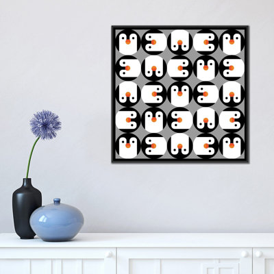 « the pingouin club », impression sur toile tendue
