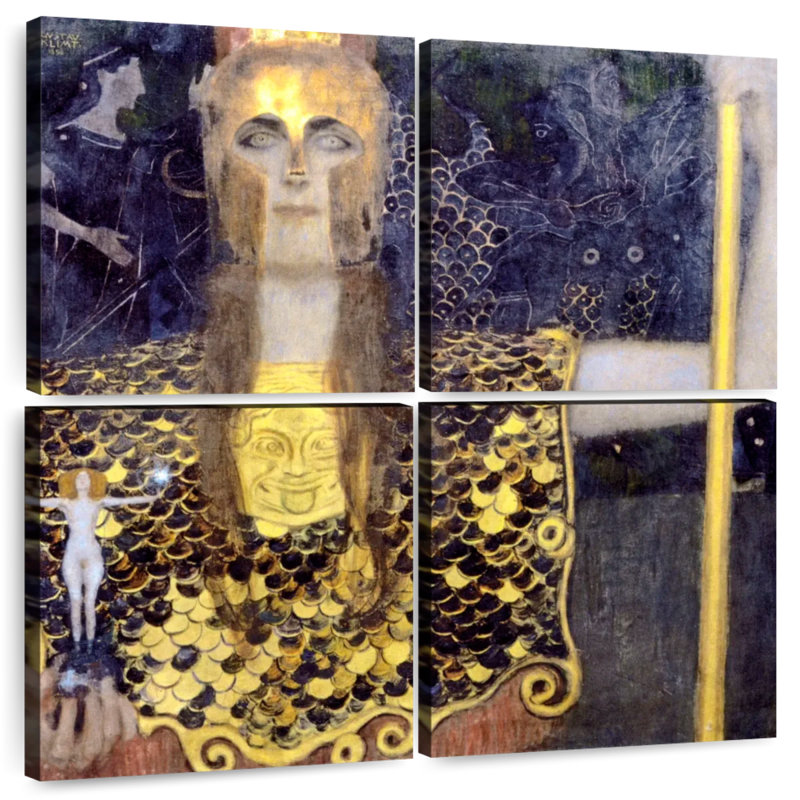 Leisha Pallas Athene 1898, 74" H x 74" W