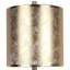 Luxe Radiance Ceramic Table Lamp - Off-White & Gold - Set of 2