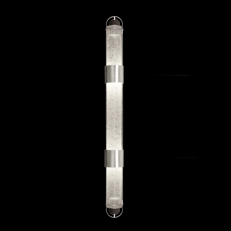 Bond 4 - Light LED Wallchiere, Clear, Silver