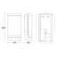 LED Outdoor Wall Light L 271 C, Dimmable and Networkable via App