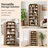 21 Pair Shoe Cabinet, 7-Tier Shoe Storage Cabinet-1520031524