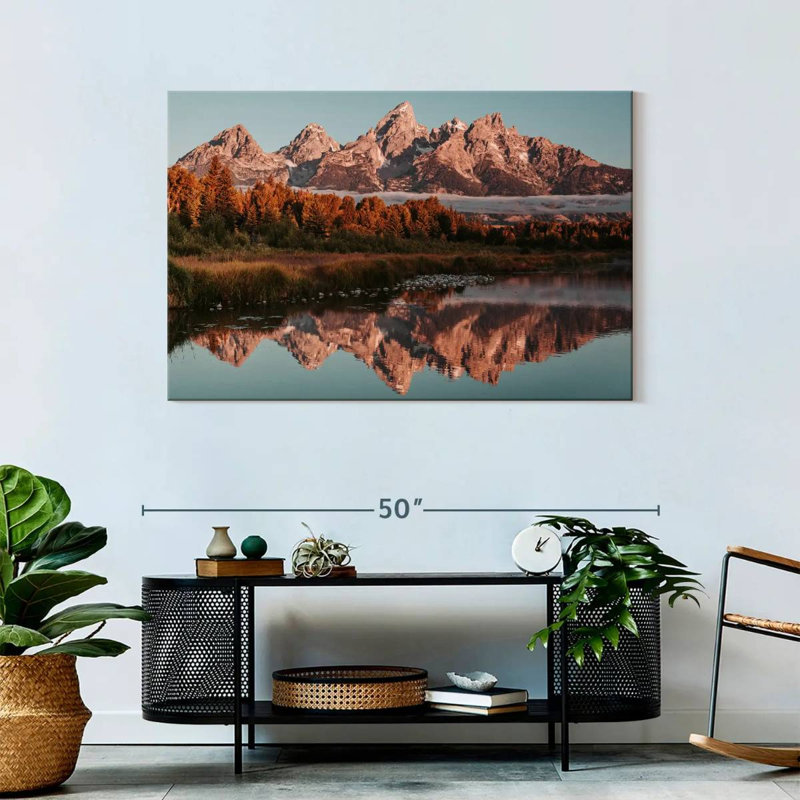 Alvord Grand Teton Sunrise Glow, H 30 po x l 45 po