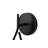 Teardrop 1-Light Wall Sconce - Black-109883183