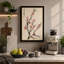 Moonlit Cherry Blossom Japandi - Wrapped Canvas-4437734-4437731