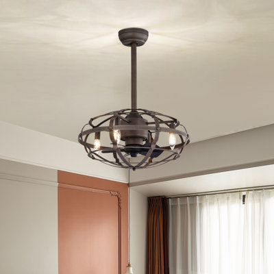 Gregoriana 20.63'' Ceiling Fan with LED Lights
