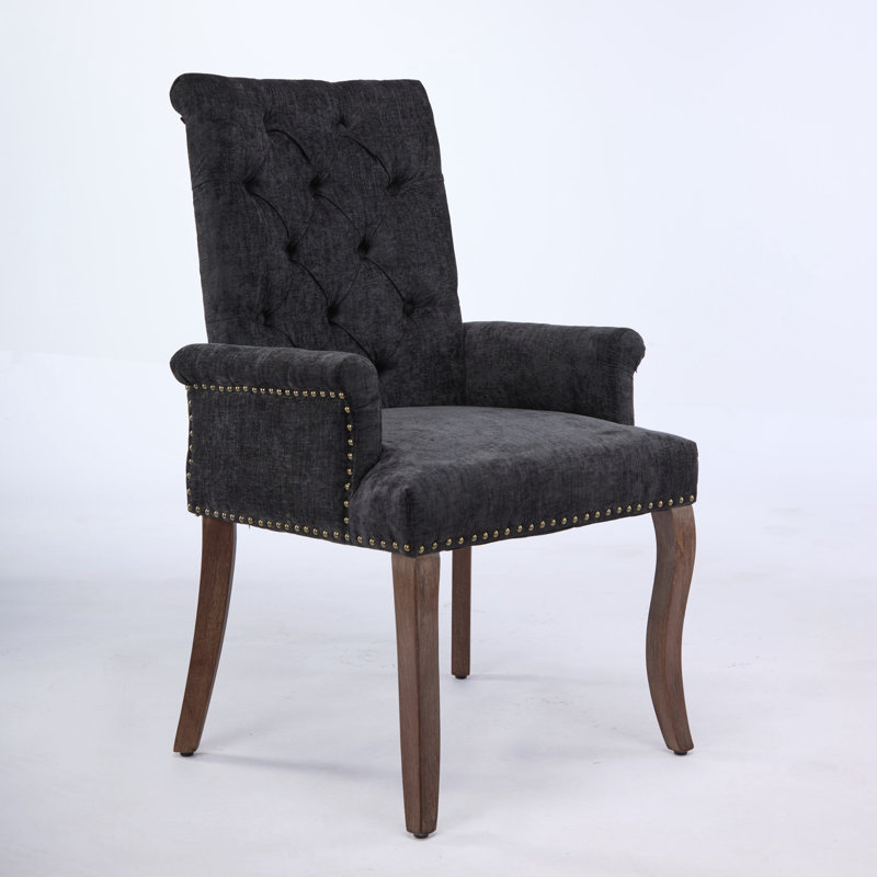Accent Dining Chair, Black