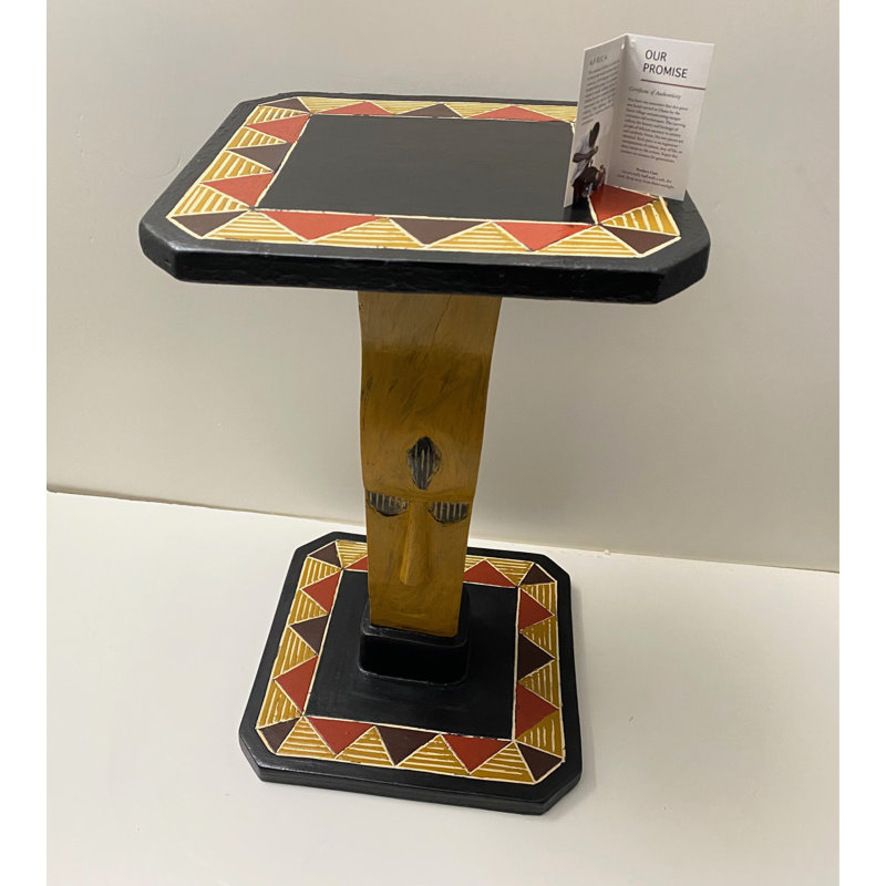 Solid Wood End Table
