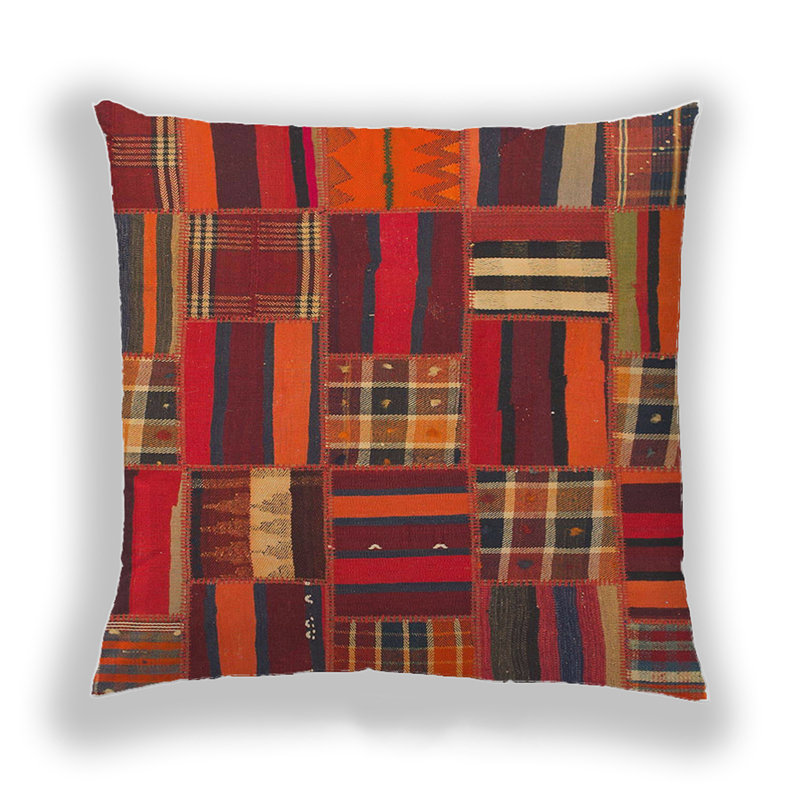 Coussin Abstract 1334, Microsuède