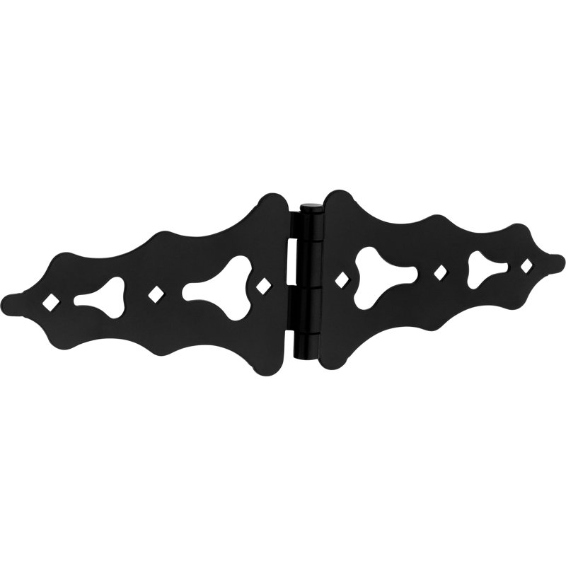 Charnière de porte simple à fixation en surface H 3,37 po x l 11,84 po