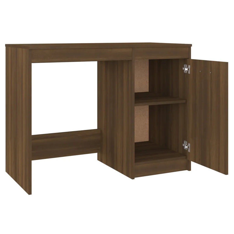 Windover Writing Desk, Brown Oak