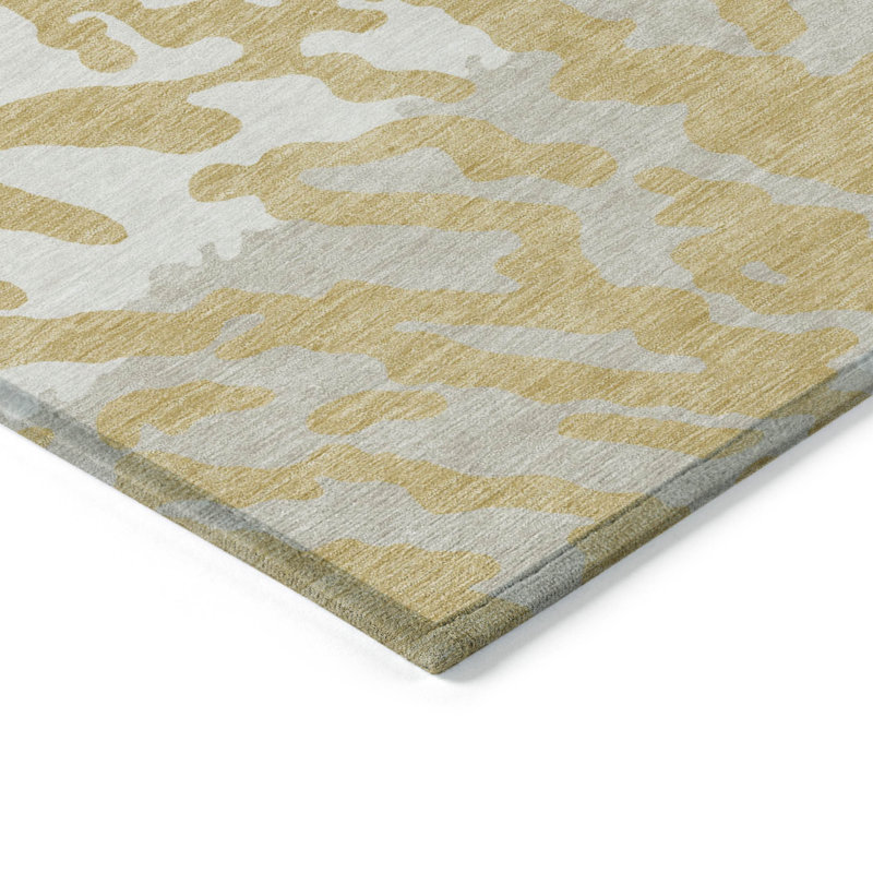  Malek Indoor/Outdoor Area Rug with Non-Slip Backing, Rectangle 8' x 10'