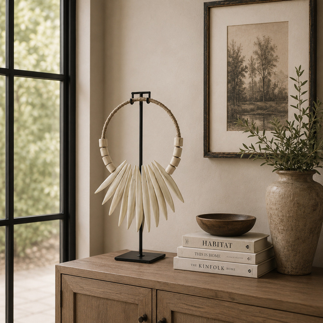 Tara Sculpture, White
