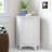 Zal Freestanding Corner Floor Accent Space-Saving Storage Cabinet with Adjustable Shelf-18821403