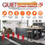 Tapis chauffant radiant sous le plancher 2-en-1 240V Quietwarmth