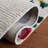 Akyrie Floral Handmade Tufted Wool Ivory/Red Area Rug-1231399313