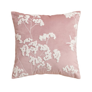 Baby's Breath Pink Pillow