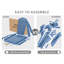 Chaise Adirondack pliante en bois massif Gaimo-1871523922