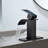Single Hole Bathroom Faucet With Pop-Up Drain Assembly Waterfall Bathroom Sink Faucets Stainless Steel Single Handle Bathroom Vanity Basin Taps With Deck Plate-110041409