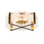 Cloud Glass Semi Flush Mount 