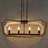 Marcus 4 - Light Stainless Steel Pendant