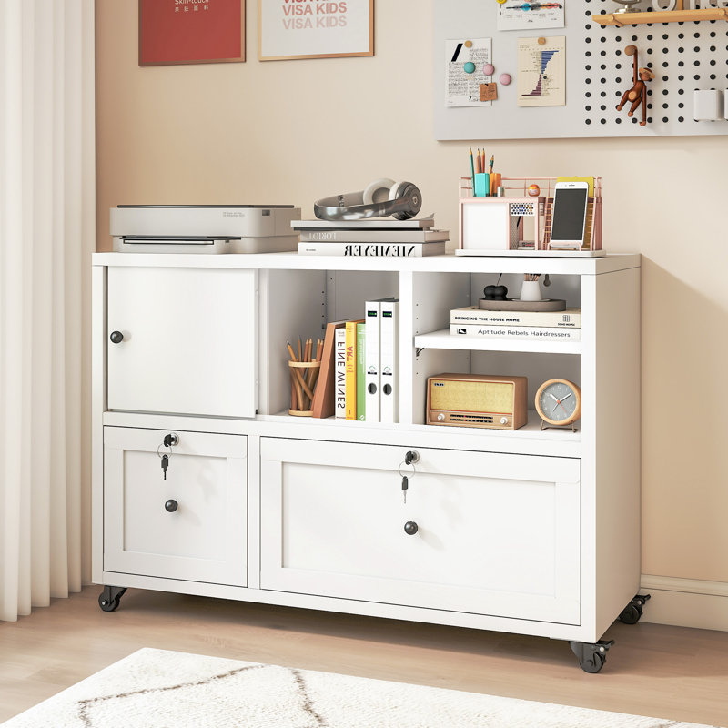 Classeur en métal 28 "avec serrure pour bureau à domicile /