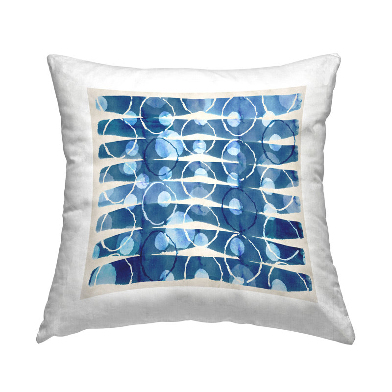 Coussin Vivid Blue Shapes