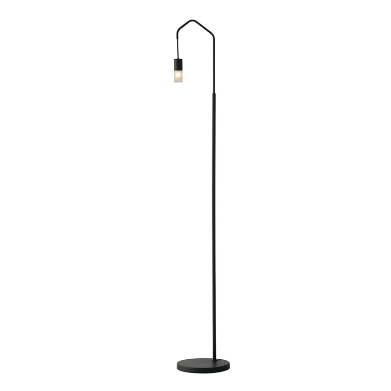 Hayan 165cm Anthracite Arched Floor Lamp