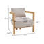 Chaise d'appoint rembourrée Hendrix-130620005