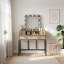 Meuble-lavabo lumineux 39,37 "avec miroir Hollywood