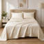 Ensemble de draps en microfibre et bambou hypoallergéniques avec confort rafraîchissant-138649783-138649785