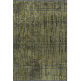 Rapture Green Abstract Luxury Area Rug