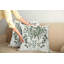 Ensemble de 2 housses de coussin Ambesonne Eucalyptus ivoire et vert laurier-99019688-99019689