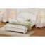 Cadre de lit plateforme grand lit en bois, lit plateforme de style rétro avec support en lattes de bois, blanc-591344021-591344019
