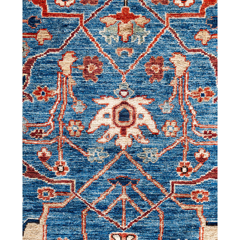Serapi One-of-a-Kind 8' 0" X 9' 10" Hand Knotted Area Rug